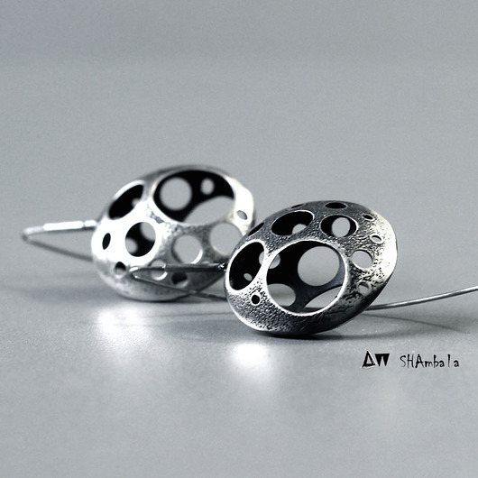 kolczyki SILVER PLANET SHAMBALA