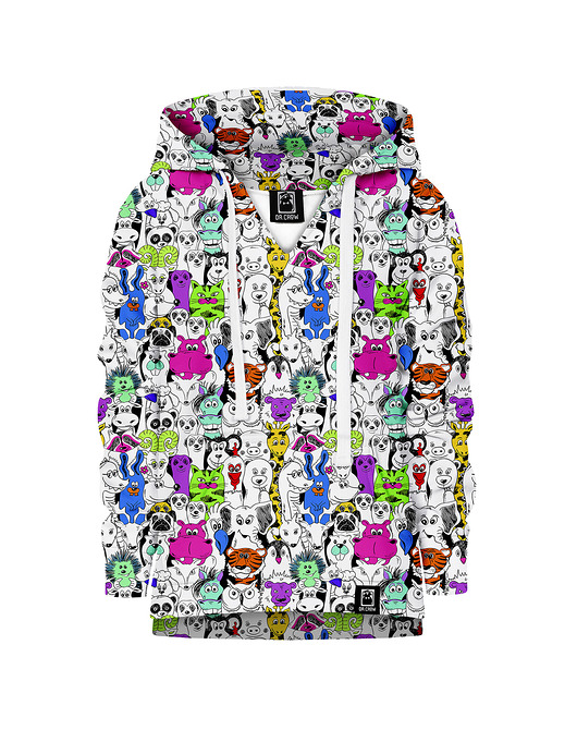 bluzy dla dziewczynki Bluza Animal