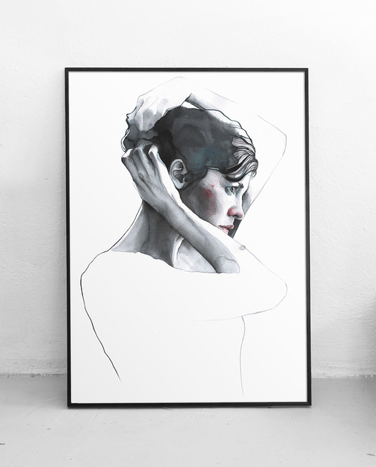 Kobieta XXV - 40x50cm. - limitowana edycja Pako Studio