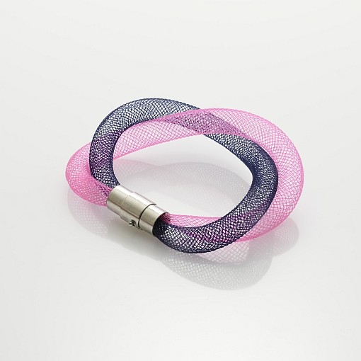 Bransoleta LIGHT PINK-BLUE Paulina Potyra Design