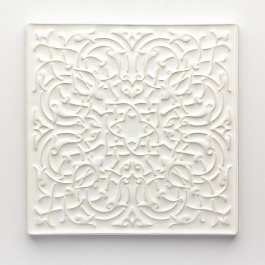 kafle i panele Kafel LARGO,15cm x 15cm, biały, kafle ręcznie robione