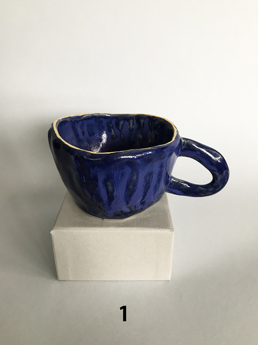 kubki i filiżanki Ceramiczny nieregularny kubek