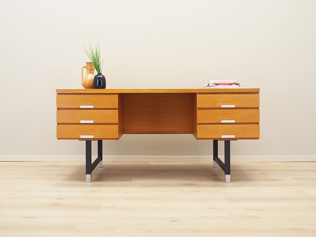 biurka Biurko jesionowe, duński design, lata 70, Eigil Petersens M