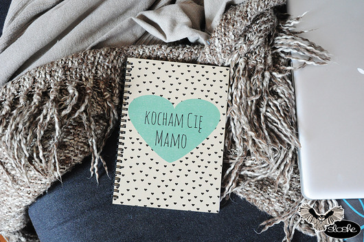Kocham Cię Mamo, eko notatnik Sowia Aleja