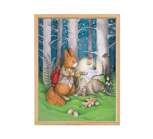 Plakat W podróży Regina Land Atelier