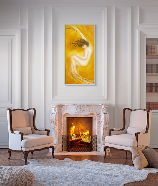 obrazy Obraz olejny na płótnie, kobieta