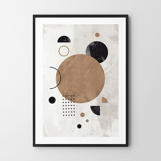 plakaty Plakat Boho geometria v3