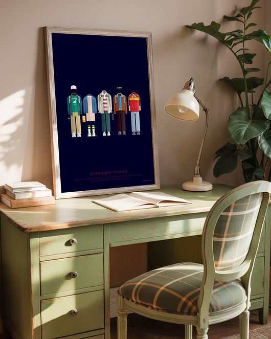 plakaty Stranger Things - plakat giclee art