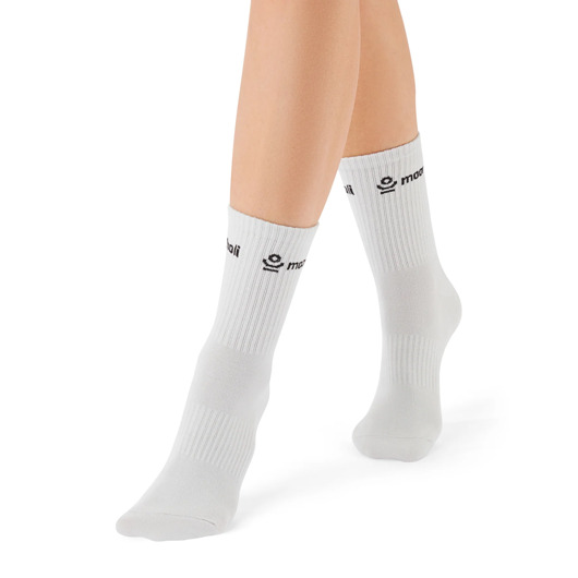 skarpetki damskie Skarpetki do jogi/pilates/fitness IDEAL GRIP - pearl grey