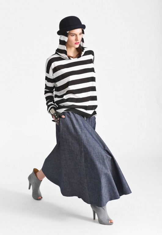 MOON: denim skirt Aga Guz