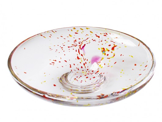patera PSTROKATA Borowska Glass Design
