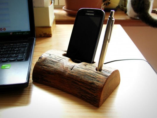 OAK smart holder - podstawka pod smarfon Derva Woodcraft