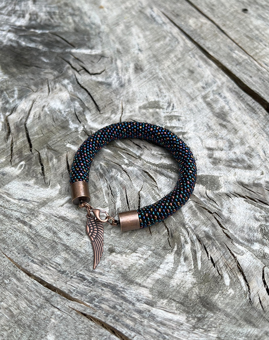 bransoletki ze szkła Bransoletka koralikowa Cassiopeia