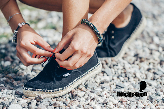 bransoletki ze szkła Bransoletka koralikowa Snake z koralików