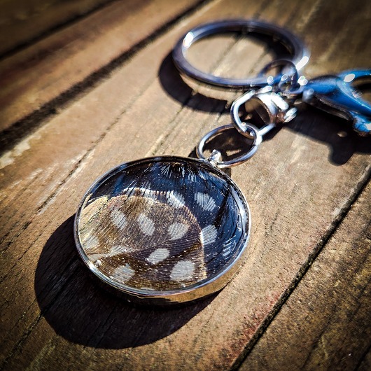 breloki Breloczek z piórkiem