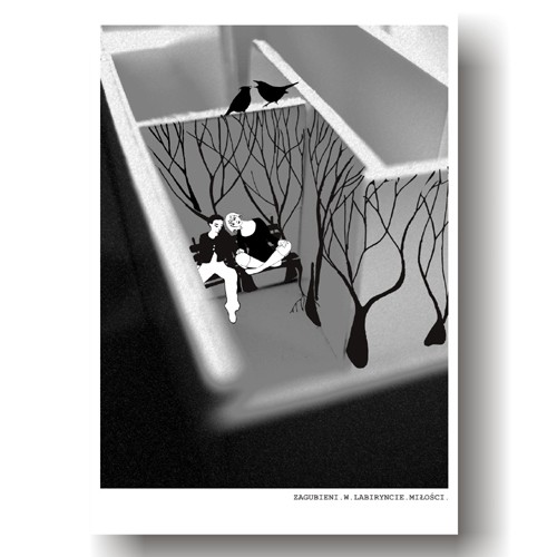 W labiryncie miłości... - ilustracja A4 Parallel World