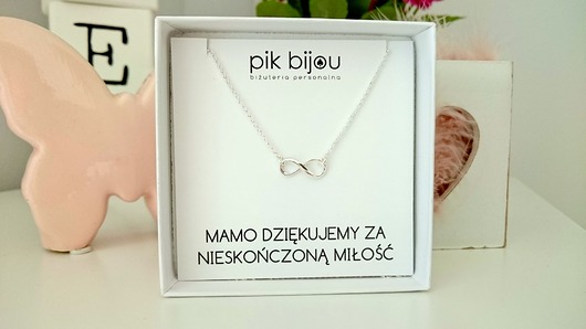 DZIEŃ MAMY! Srebrna nieskończoność  KaroBijouLine