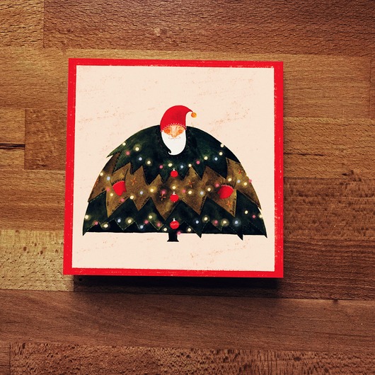 kartki świąteczne Kartka świąteczna Krasnal II