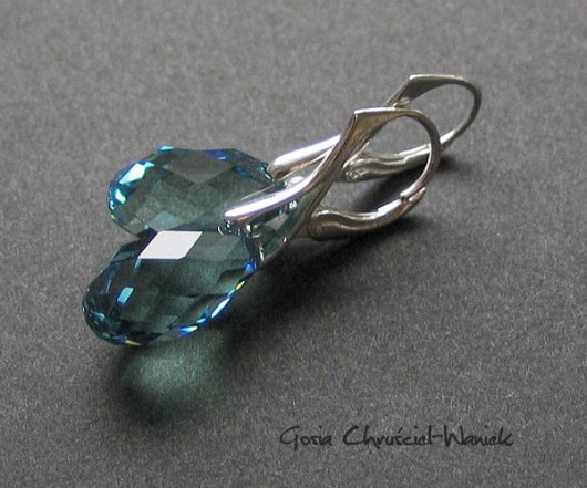 kryształ Swarovski briolety Gosia Chruściel-Waniek