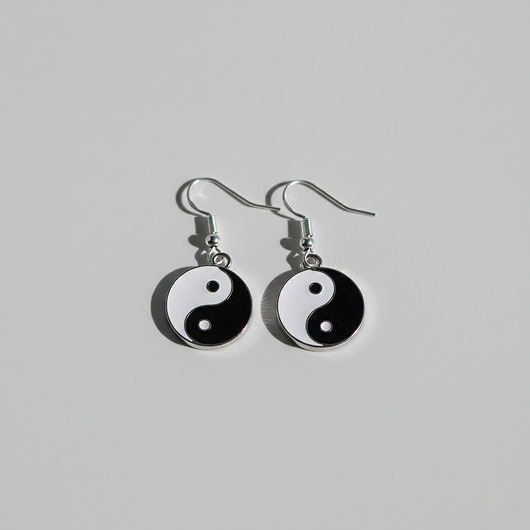 kolczyki - inne Kolczyki Yin Yang