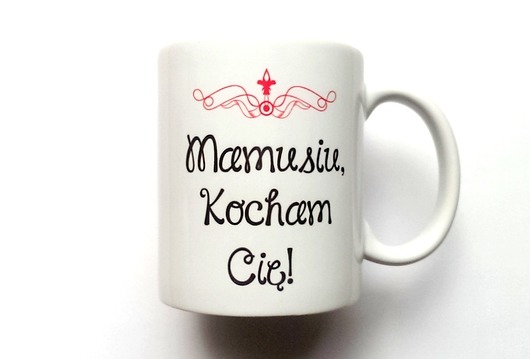 KUBEK Mamusiu, Kocham Cię FarrowDesign