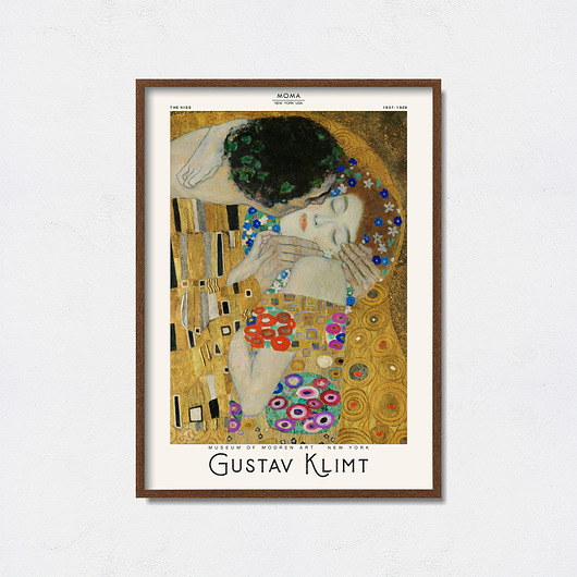Gustav Klimt plakat do wystawy Pas De LArt