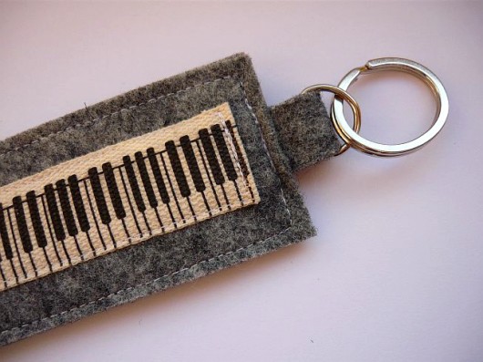 Brelok filc+piano Gazynia