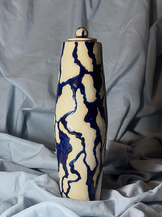 wazony Wazon Indigo Veins