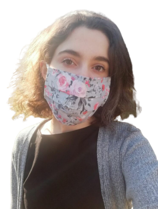 Maska ochronna bawełniana STREET WEAR Ella Dora