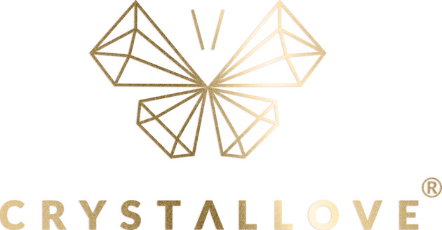 butelki wielorazowe Szklana butelka na wodę z kwarcem różowym HEXAGON 650ml - hologram