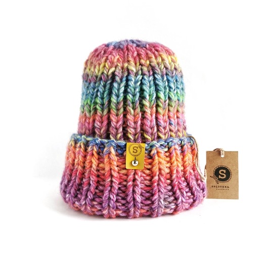 czapki damskie MAXCOLOR zimowa czapka słodka jak cukierek