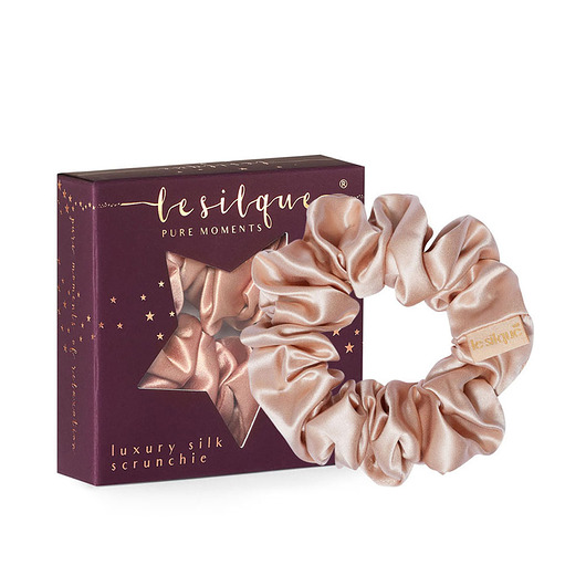 gumki do włosów LE SILQUE Gumka do włosów z jedwabiu - ROSE GOLD