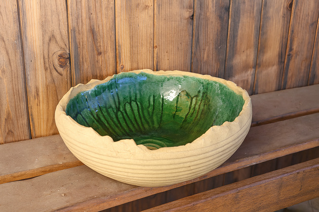 umywalki Ciekawa Umywalka, umywalka ceramiczna, łazienkowa, gliniana