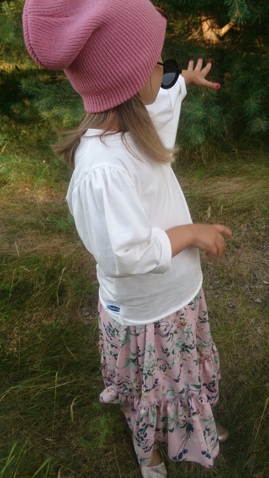 Bluzka z bufiastymi rękawami Mizerki Kids