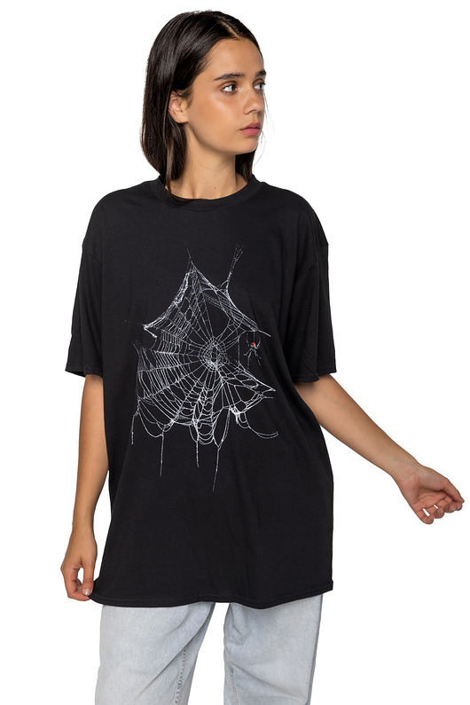 t-shirt damskie Koszulka loose fit UNDERWORLD Spider