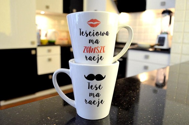 kubki Kubki LATTE  DLA TEŚCIÓW