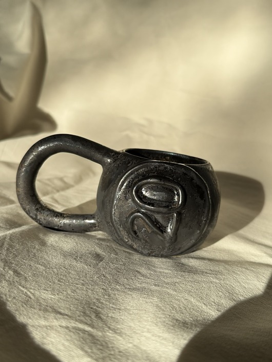 kubki Kubek kettlebell złoty - 20 kg