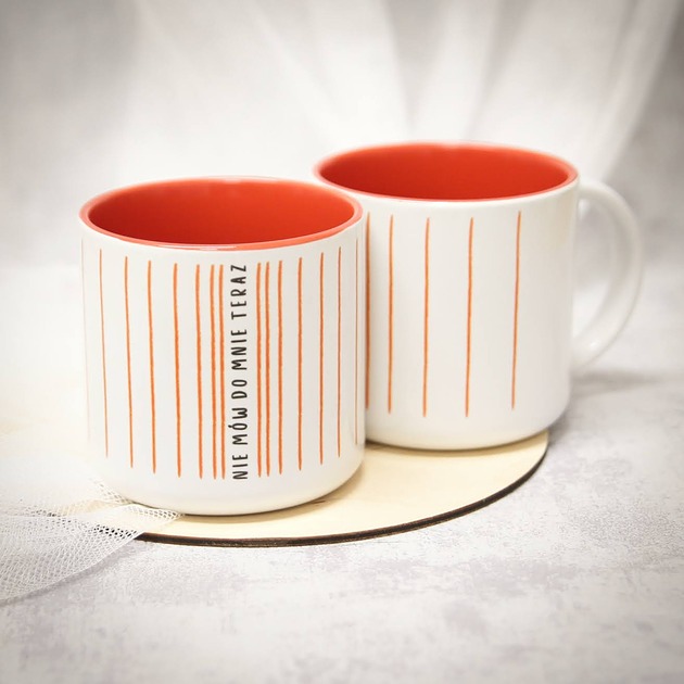 kubki Kubek Nie Mów do Mnie Teraz