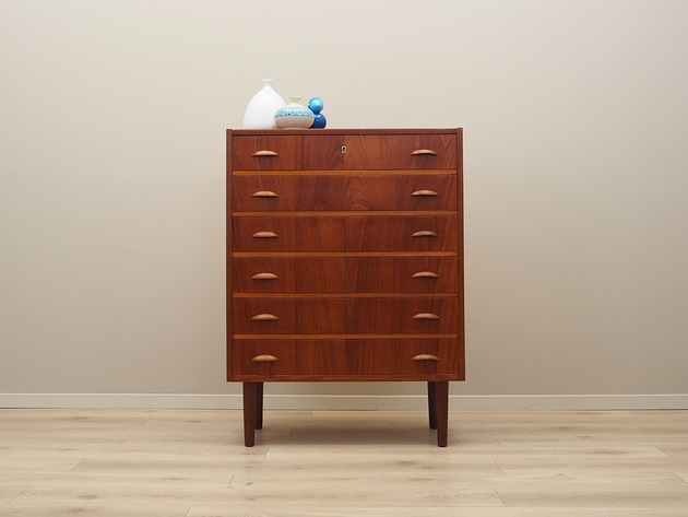 komody i szafki Komoda tekowa, duński design, lata 70, produkcja: Dania