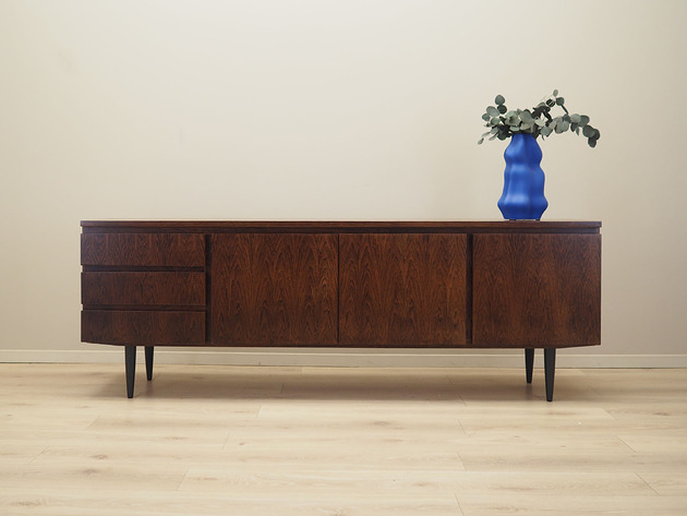 komody Sideboard palisandrowy, duński design, lata 80, produkcja: Dania
