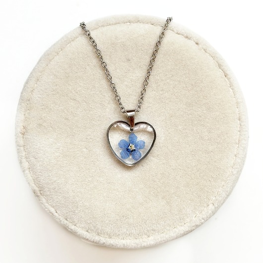 naszyjniki - inne Naszyjnik z niezapominajką