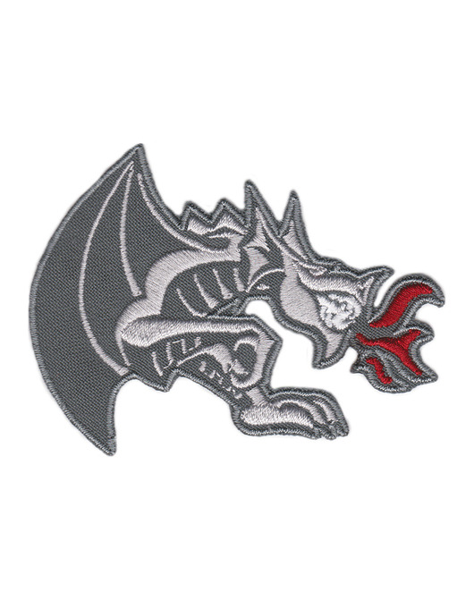 naszywki na ubrania Naszywka naprasowanka SMOK DRAGON termo haft 8,3x9,2cm