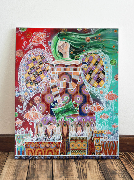 obrazy Ogród Marzeń. Giclee