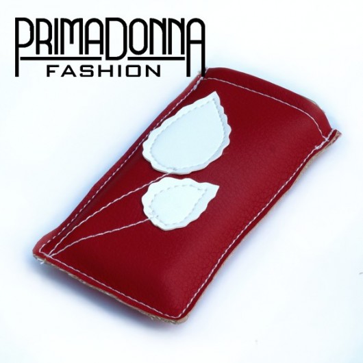 Etui RED&WHITE liściaste vol I  Prima Donna