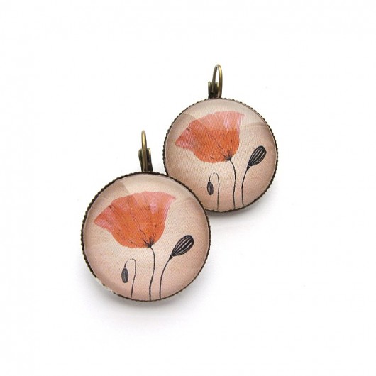 POPPIES - kolczyki by Matusevic