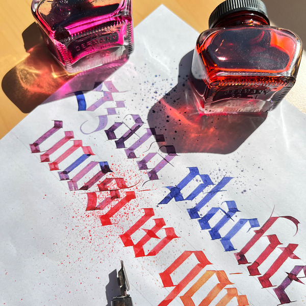 Warsztaty inne Tekstura Małe Litery - warsztaty kaligraficzne