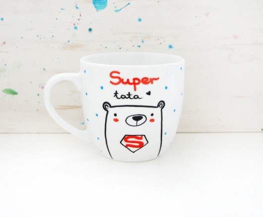 Super tata - kubek porcelanowy miamilu