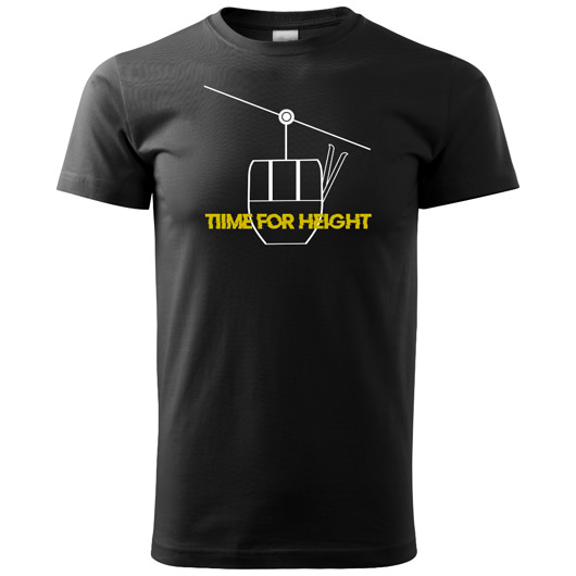 t-shirty męskie Tatra Art - Czas na narty