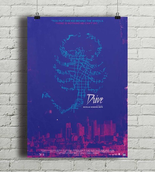 plakaty Drive - plakat fine art