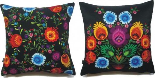 Dwie poduszki folk Gaul Designs